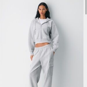 Aritzia Gray Hoodie
